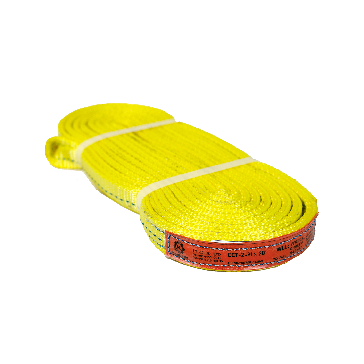 KWRS Polyester 2-Ply Eye & Eye Lifting Slings