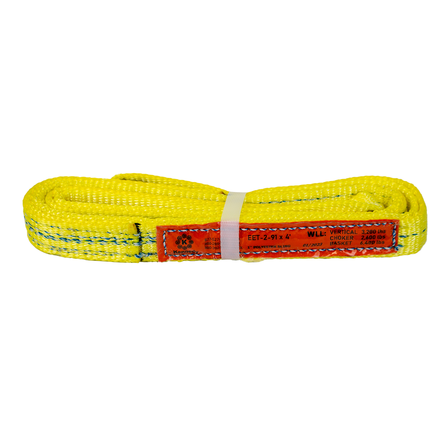 KWRS Polyester 2-Ply Eye & Eye Lifting Slings