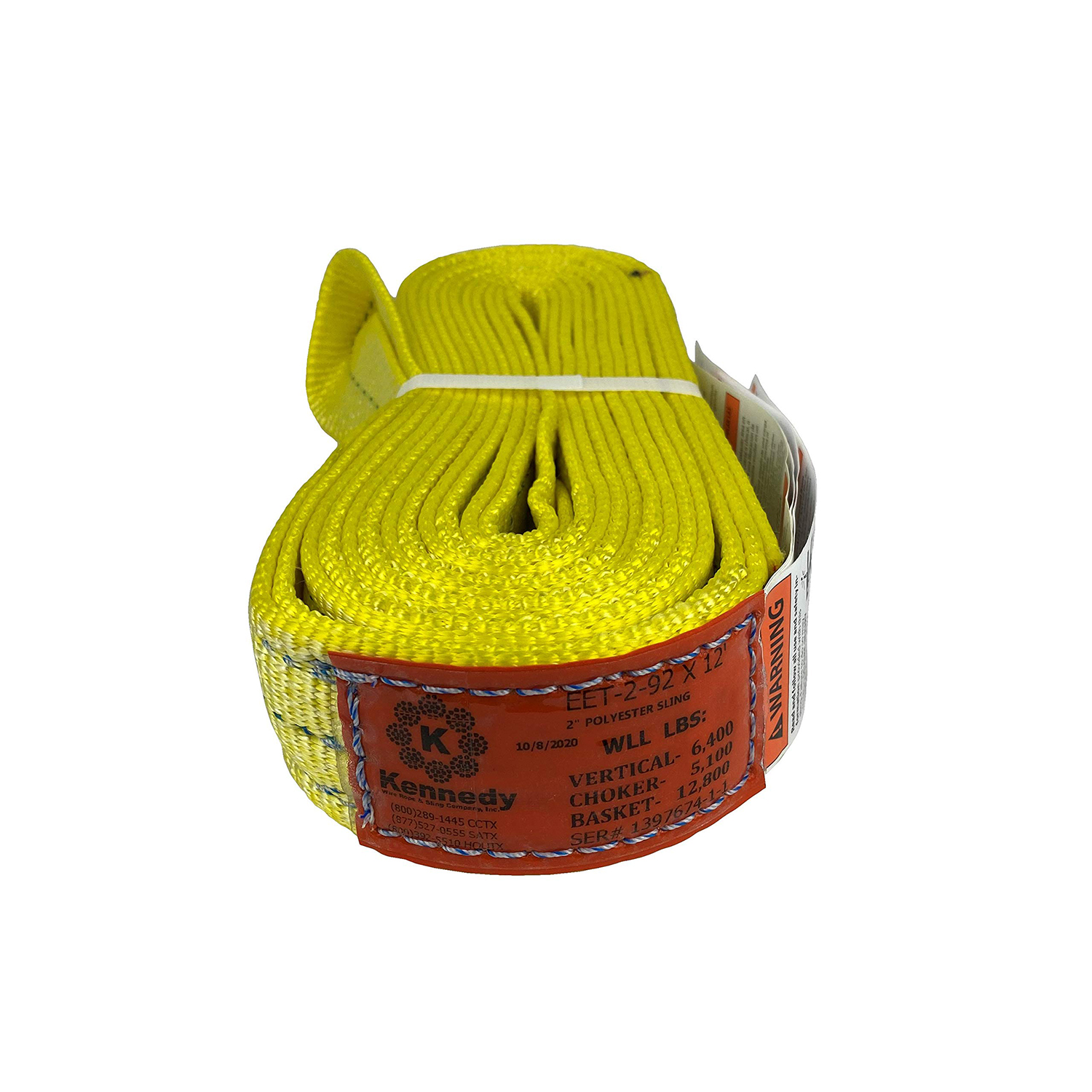 KWRS Polyester 2-Ply Eye & Eye Lifting Slings