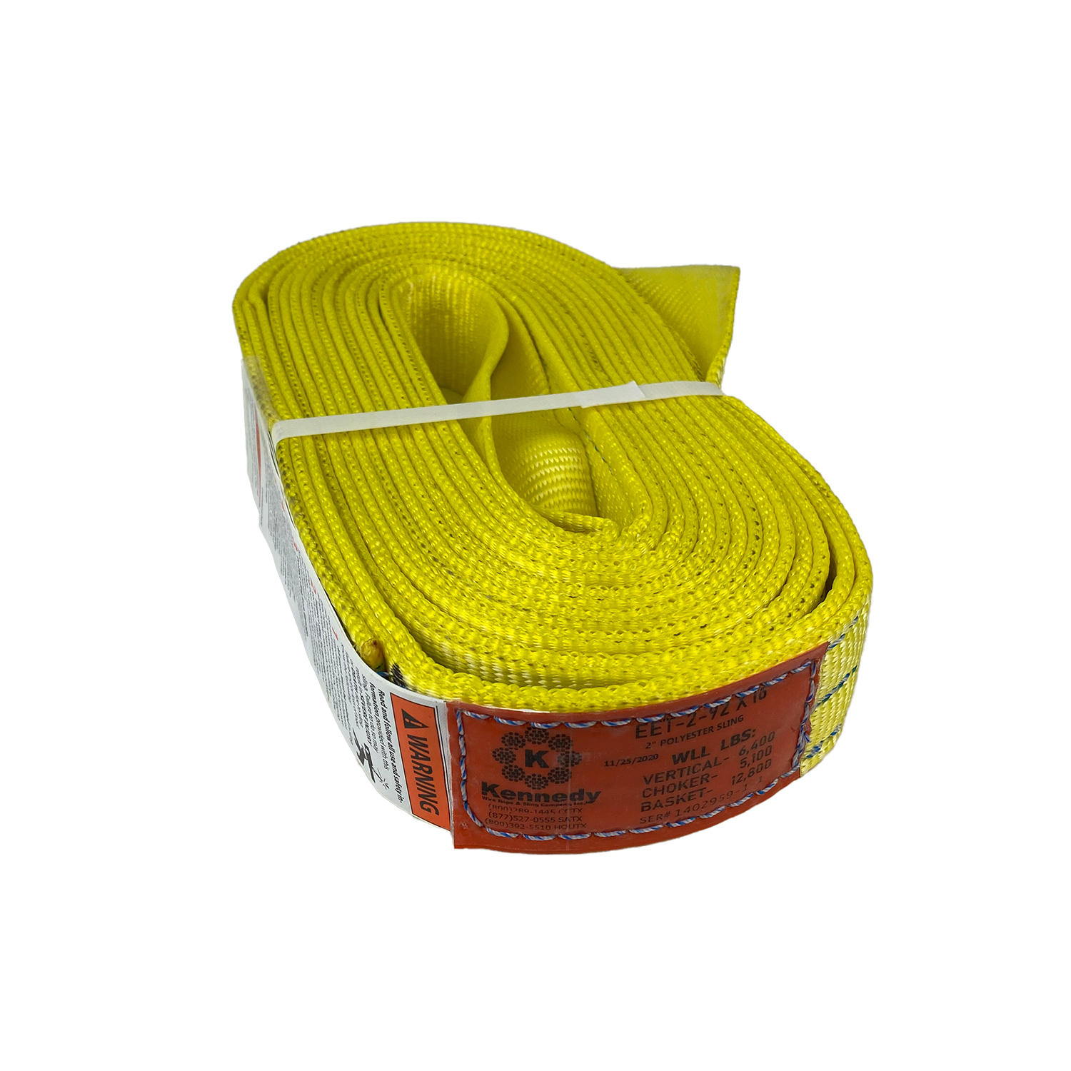 KWRS Polyester 2-Ply Eye & Eye Lifting Slings