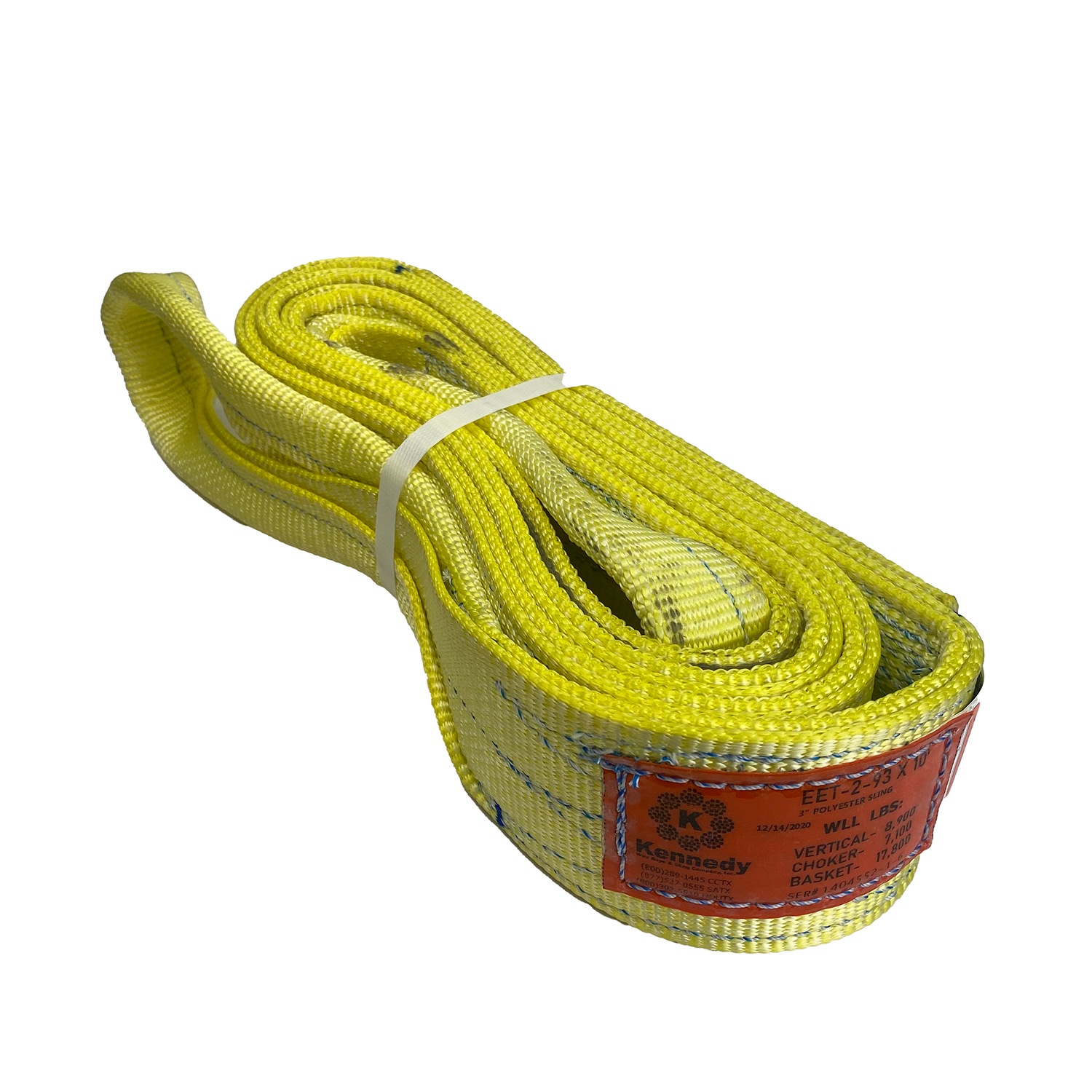 KWRS Polyester 2-Ply Eye & Eye Lifting Slings