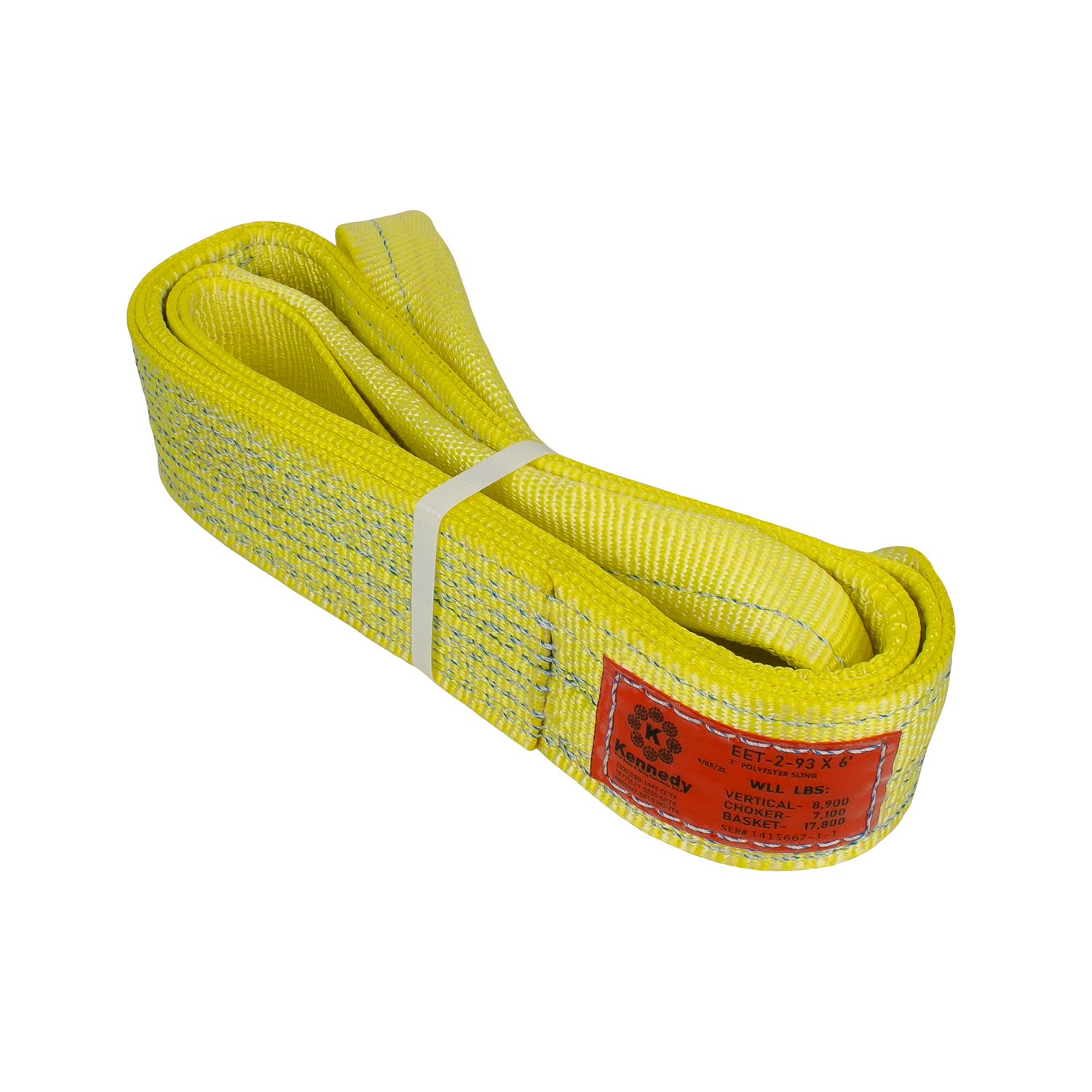 KWRS Polyester 2-Ply Eye & Eye Lifting Slings