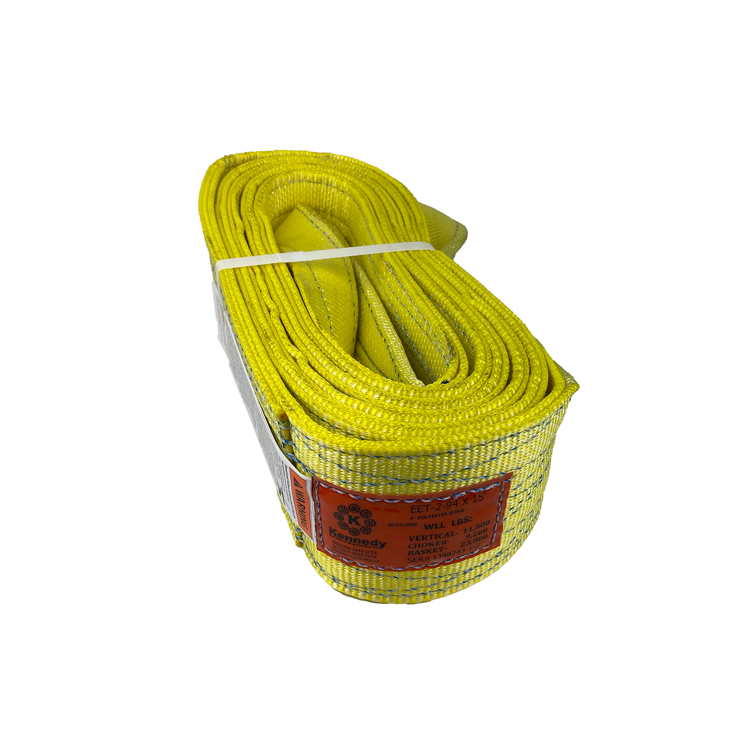 KWRS Polyester 2-Ply Eye & Eye Lifting Slings