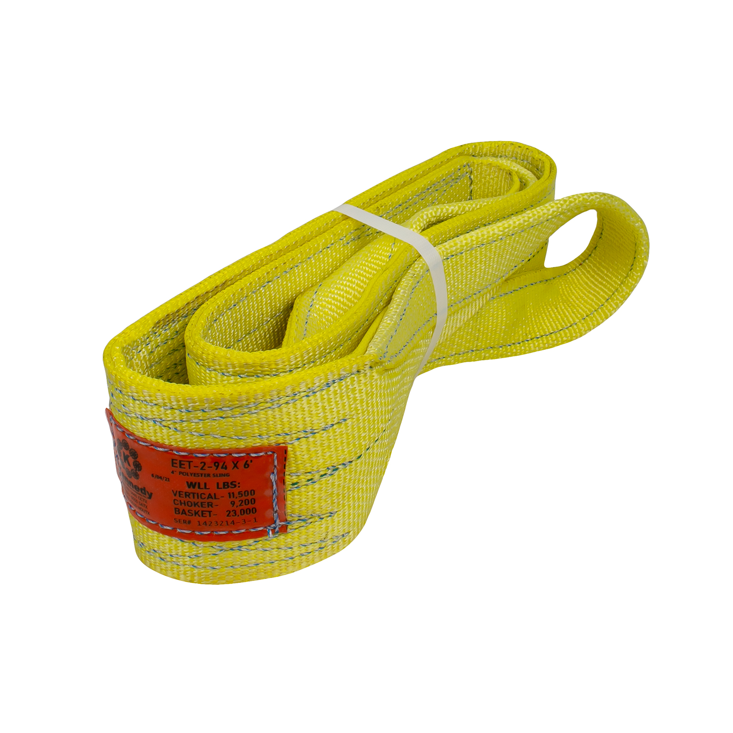 KWRS Polyester 2-Ply Eye & Eye Lifting Slings